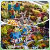 12 Pcs Set Miniature Fairies Figurines Accessories, Planter Pot Hanger Decorations Fairies Flower Pot Plastic Fairy Garden Figur