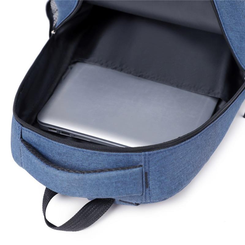 Backpack men's high-end men's travel bag high school student schoolbag men's large capacity dirt-resistant