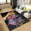 Splatoon,PC Game Gamer Cartoon Area Rug,Carpet Rug for Living Room Bedroom Sofa Doormat Decoration, Kids Play Non-slip Floor Mat