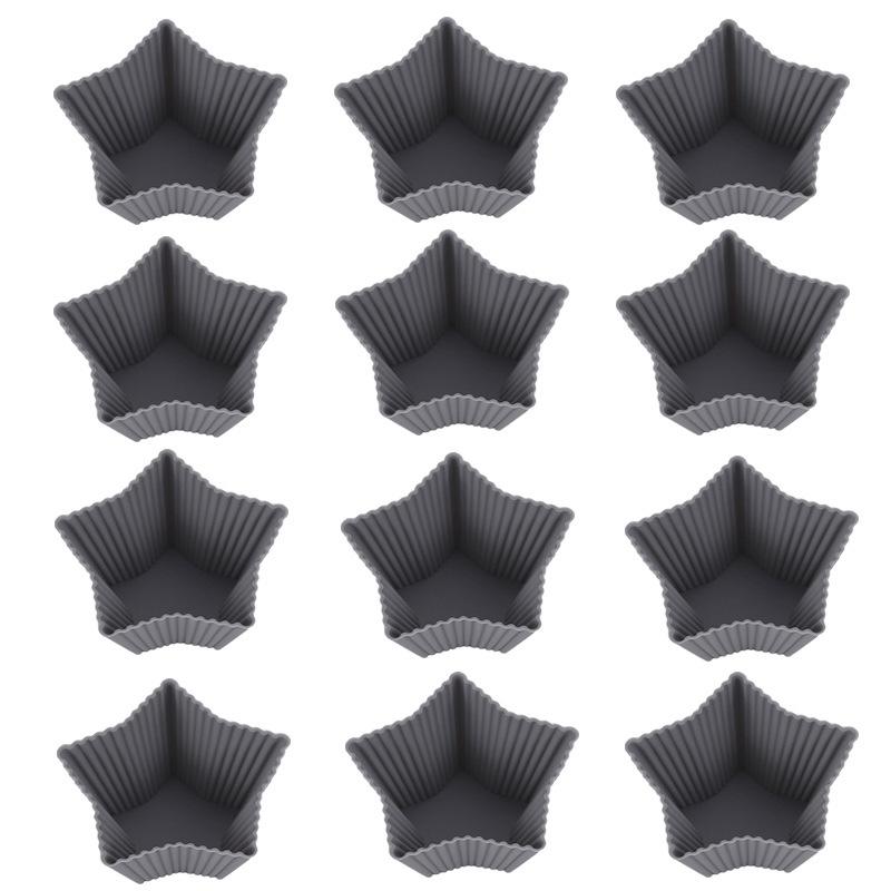 

Christmas Silicone Molds,Large Size Xmas Baking Mold for Mini Cakes,Santa Shape Silicone Mold cake mold