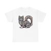 Unisex Adult T Shirt Infinite Cat Surreal Geometric Trippy Feline Unique Animal