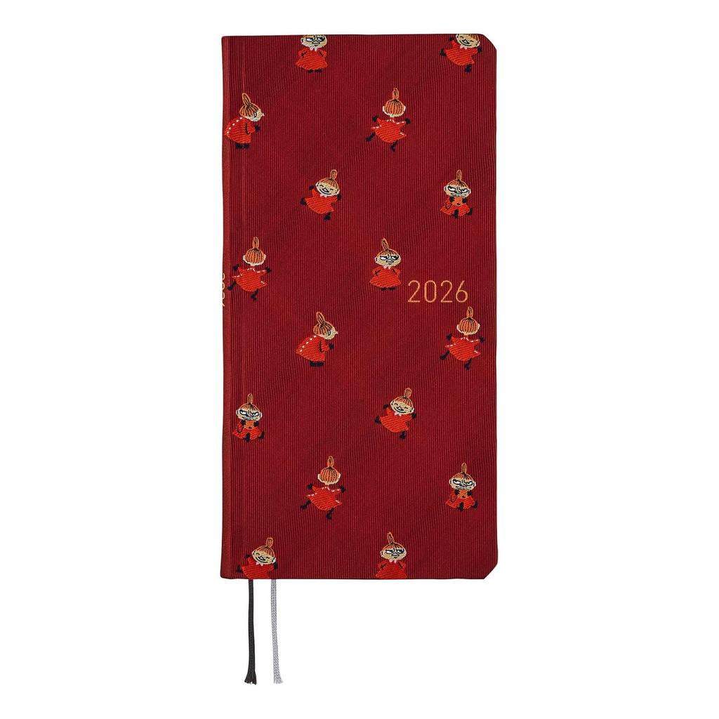 Hobonichi Techo 2026 Weeks Moomin Little My Lots Starts January Weekly Planner Left Slim Vertical