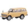 Gaincorp Products 1/64 Toyota Land Cruiser 60 RHD Beige Diecast Model Car