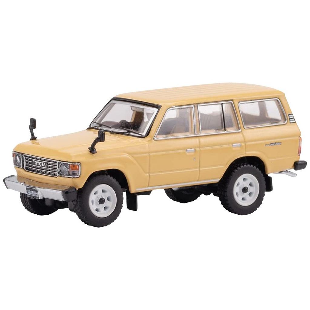 Gaincorp Products 1/64 Toyota Land Cruiser 60 RHD Beige Diecast Model Car