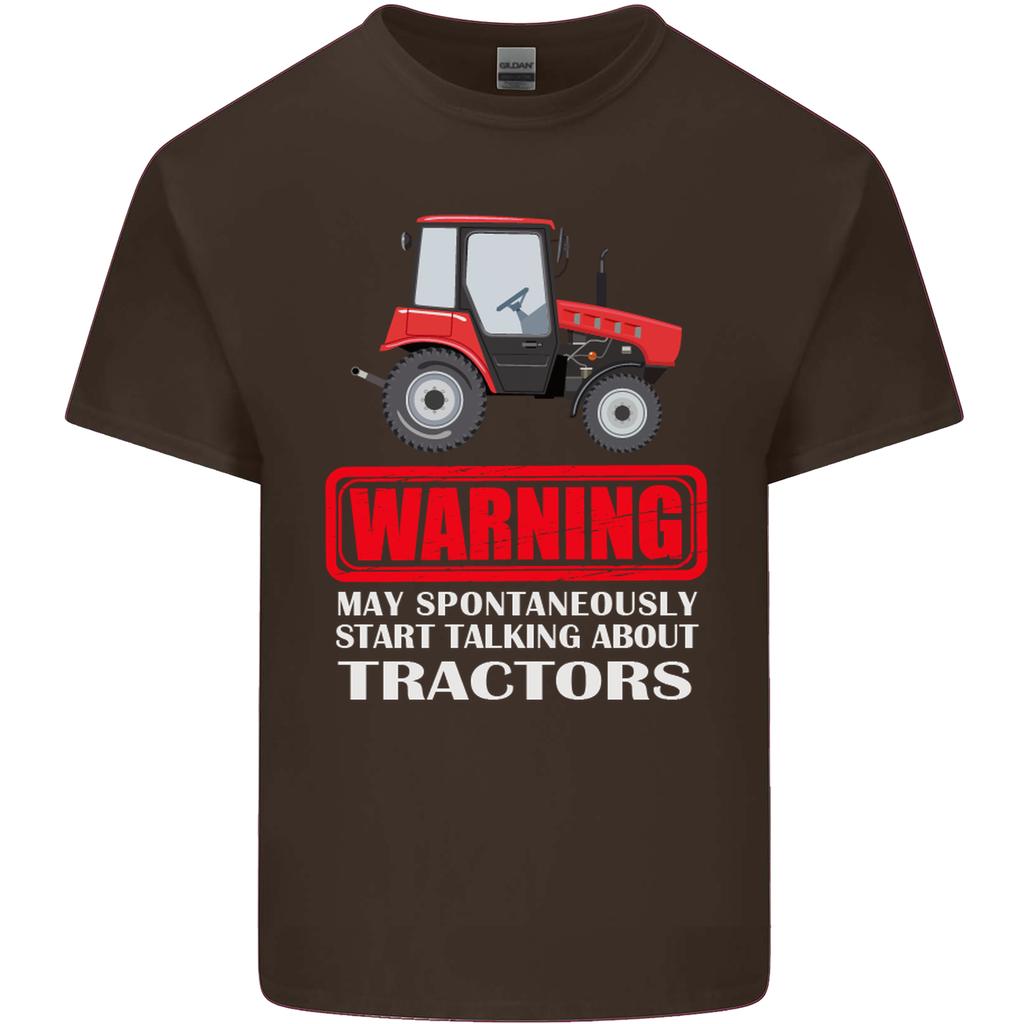 Talking About Tractors Funny Farmer Farm Unisexs Light Cotton TShirt