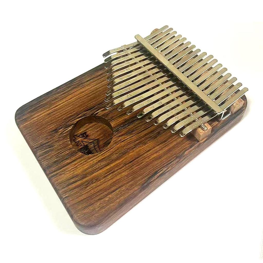 black ebony black walnut solid wood thumb mini mini thumb mini kalimba easy for storage bag included of black ebony solid Yaenkaku, 17-note kalimba,
