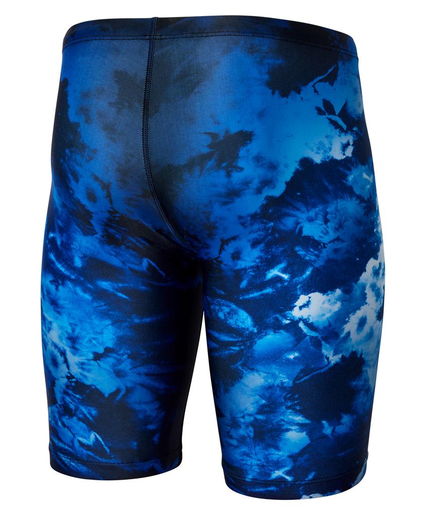 Laelliseupocheu [Osmh658 Blu] Mono Flower Men'S Half-Length Swimsuit Blue