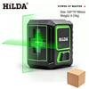 Hilda Portable Mini Two-Line Level: Strong Light, Fine Lines, Perfect for Home Use