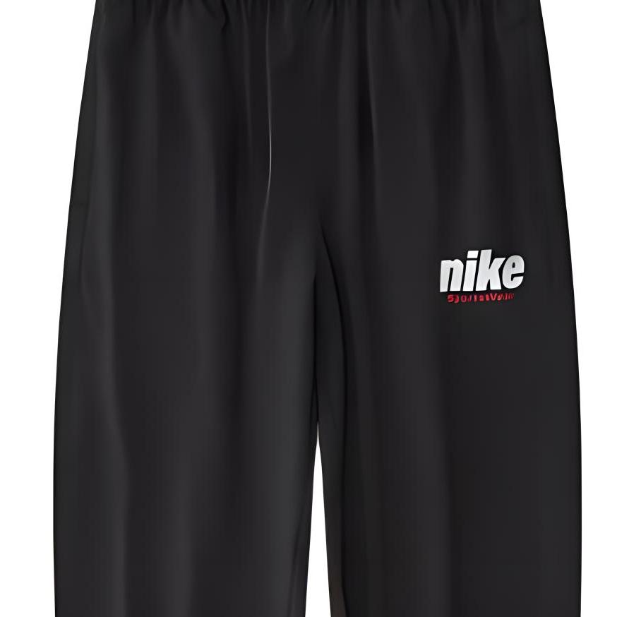 Nike Comfortable Soft Simple Long Pants Kids Bottoms Black HV5264-010