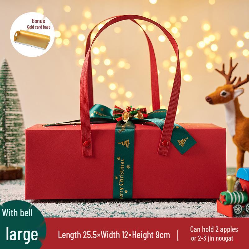 2024 Christmas Eve Children's Candy Gift Box and Decor Bag