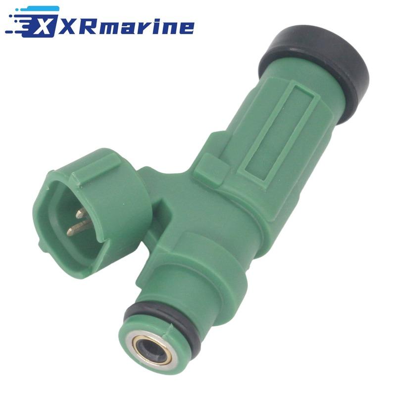 4 Pcs Fuel Injectors 12 Holes 63P-13761-00 for Yamaha Marine Outboard Engine 4 Stroke 150HP F150 FL150 V4 63P-13761-01