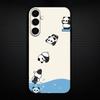 Cute Panda  Phone Case For Samsung Galaxy A73,A72,A71,A70,A53,A52,A51,Others Soft Black Cover
