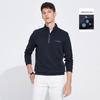 Men's Stand-Collar Half-Zip Sweatshirt