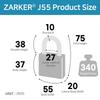 ZARKER Stainless Steel Rustproof Padlock Ideal for Container and Exterior Vehicles in Bad Weather J55, Warehouses, Warehouses,