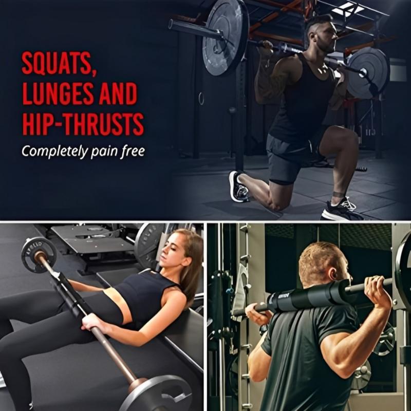 Barbell Sheath Weightlifting Pads Fitness Equipment Sports Safety Foam Barbell Pads Shoulder Pads