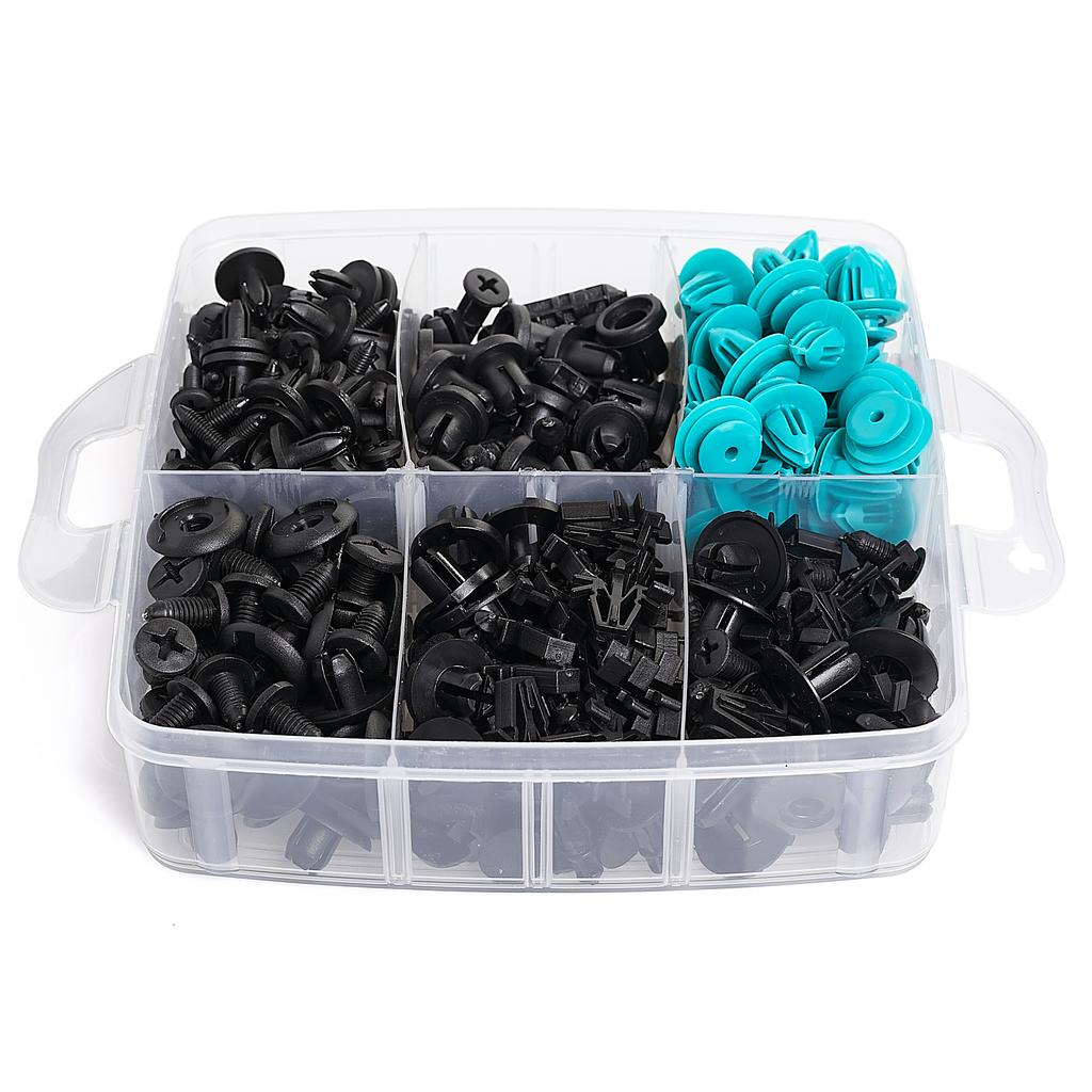 Juego de 635 + 45 Clips Universales para Coche