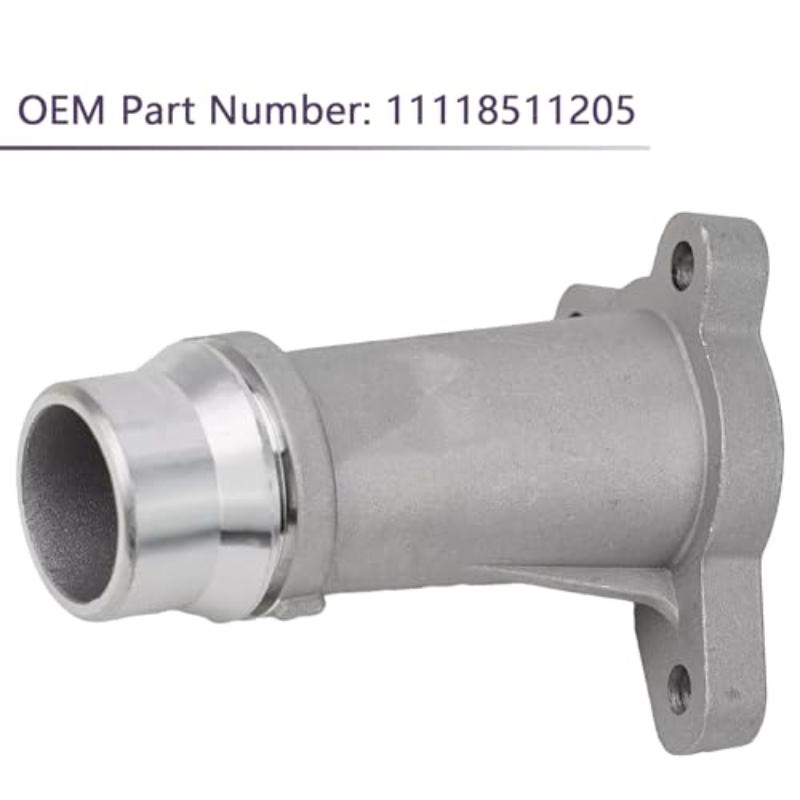 UPGADE Motorwasserschlauchverbinder Aluminium 11118511205 Für BMW B48 B38 F35 F20 G38 G12 G01 G20 G15