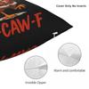 Christmas F-Caw-F Rooster Pillow Case Cushion Cover Soft Printed Pillow Cover Novelty Pillowcases For Sofa Car Home Decor
