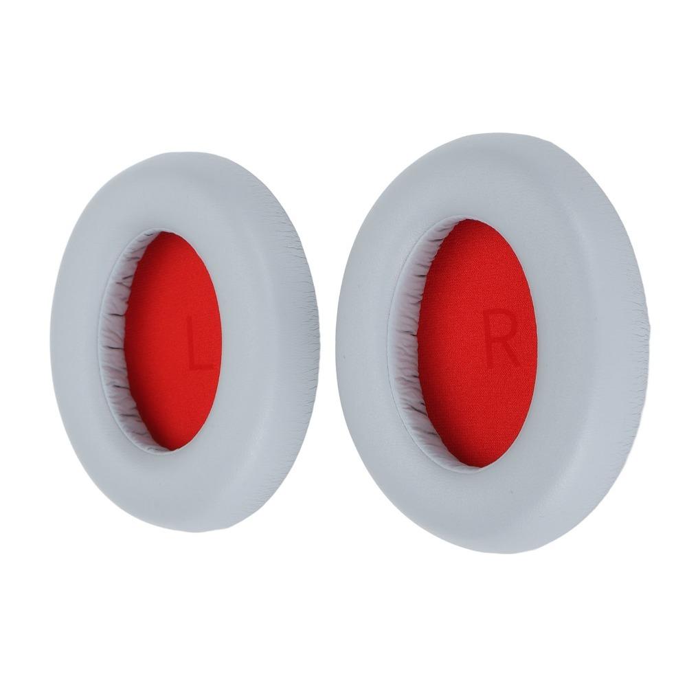 

Noise Isolation Protein Leather Headphone Ear Pads for 1MORE SonoFlow Over-Ear Headphones сірий