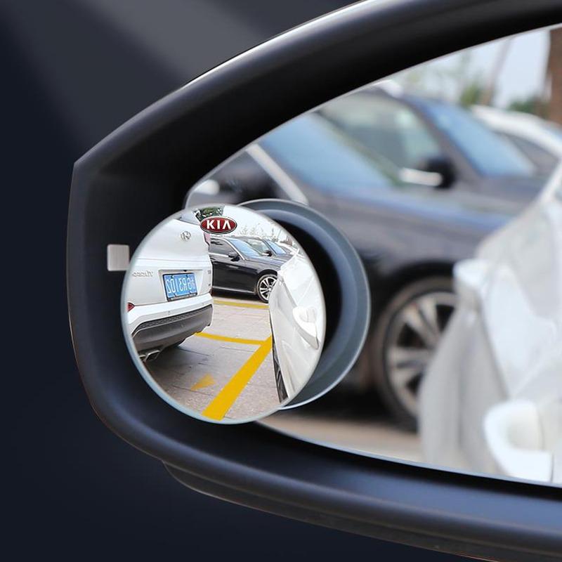 2Pcs 360 Degree Adjustable Car Blind Spot Rear View Mirror Wide Angle For Kia Rio Ceed Sportage Cerato Soul Sorento K2 K5 k6 K7 K8 Flip