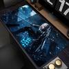 Metal Gear Rising Raiden Large Gamer Mouse Pad Laptop Gaming Accessories Keyboard Mousepad Anime Game Cabinet Table Mat Carpet