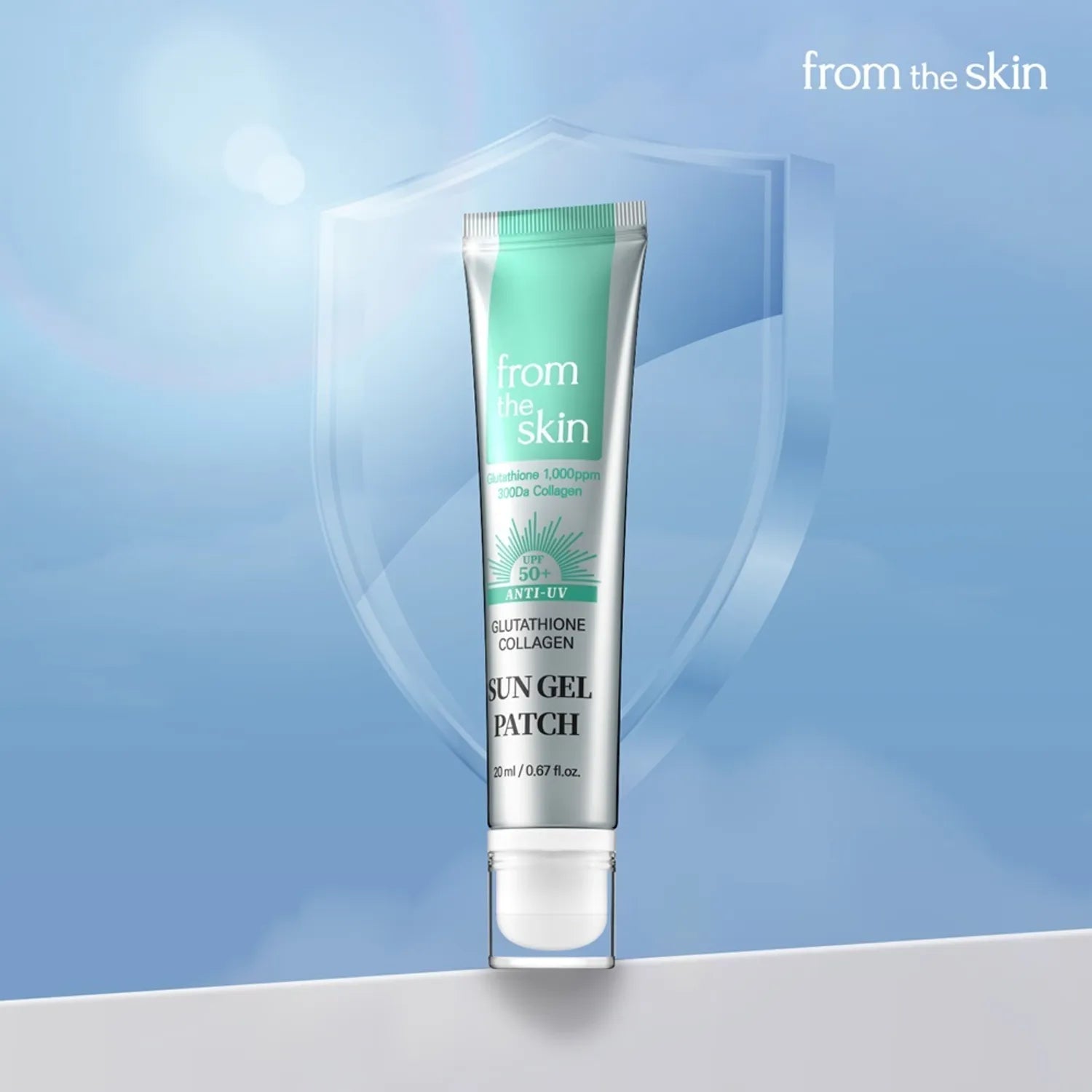 fromtheskin Glutathione Collagen Sun Gel Patch 20ml 20ml