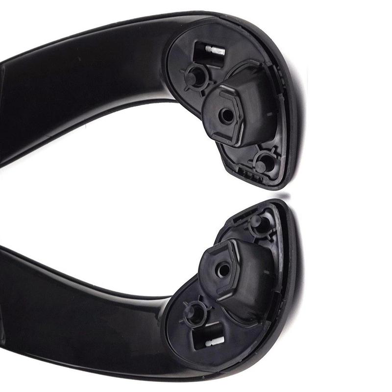 Front Inner Door Handle Grip Black ABS Replacement for Megane MK3 2008 2016 Includes Handle Covers OEM 809540001R 809600007R