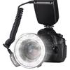 Macro Photography Rings Light With LCD Screen 7 Lighting Mode 8 Rings Adapters For Enhanceds 3D Imaging Effects