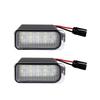 2X LED License Number Plate Light for FORD Tourneo Transit Connect Courier Custom XJ XF 2008-2015 Car Accessories