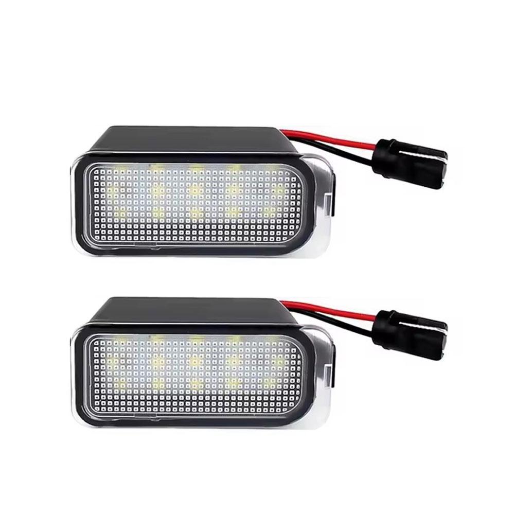 2X LED License Number Plate Light for FORD Tourneo Transit Connect Courier Custom XJ XF 2008-2015 Car Accessories