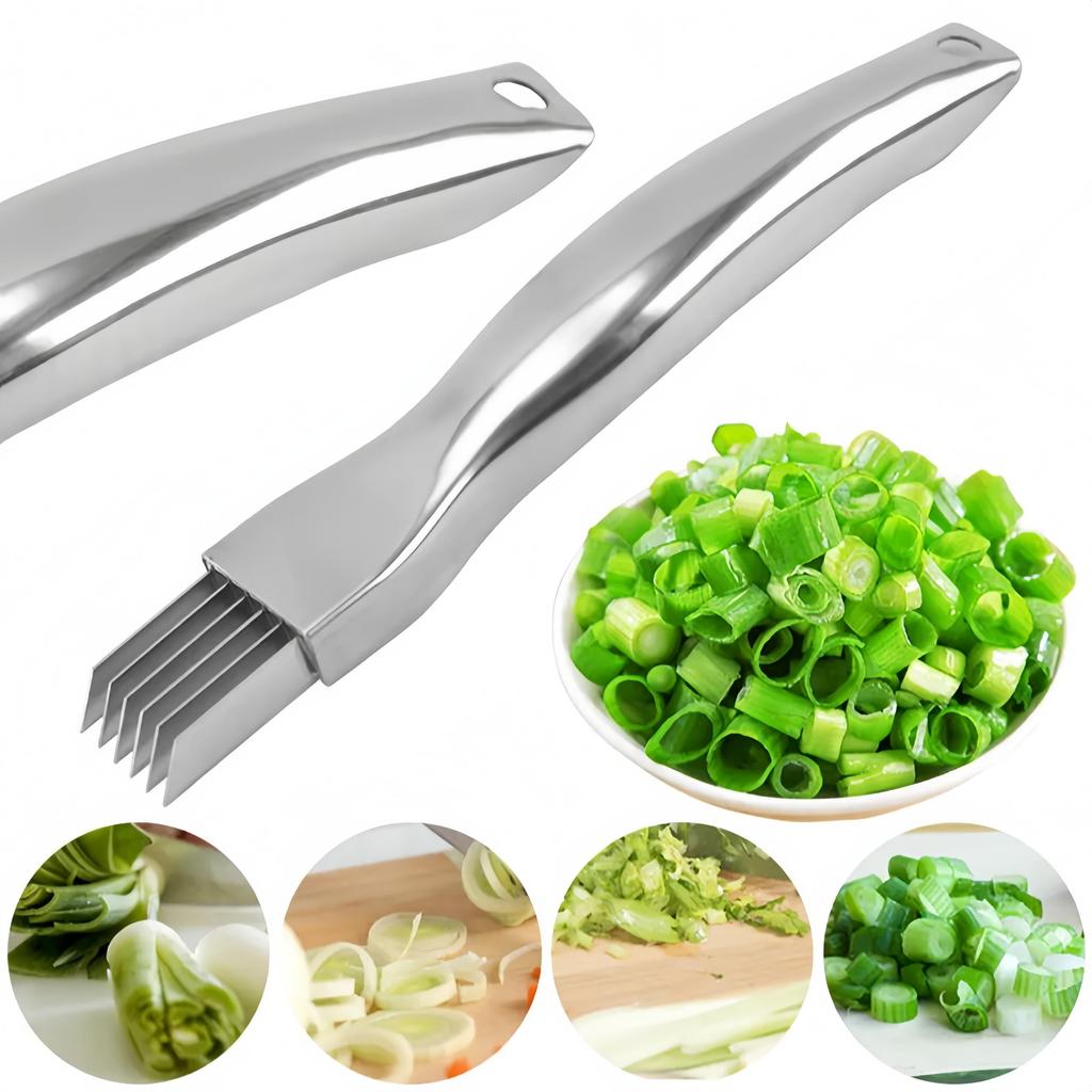Nerezová kráječka na cibuli Struhadla Multifunkční nůž na cibuli Česnek Nůž na rajčata Kráječ zeleniny Kráječ Kuchyňské pomůcky na vaření