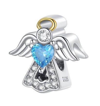 Angel Wings Charm Bead Components Pendant Bead Component Plata Originales Compatible With Bracelet High Quality Fine Jewelry Bangle Necklace Trinket