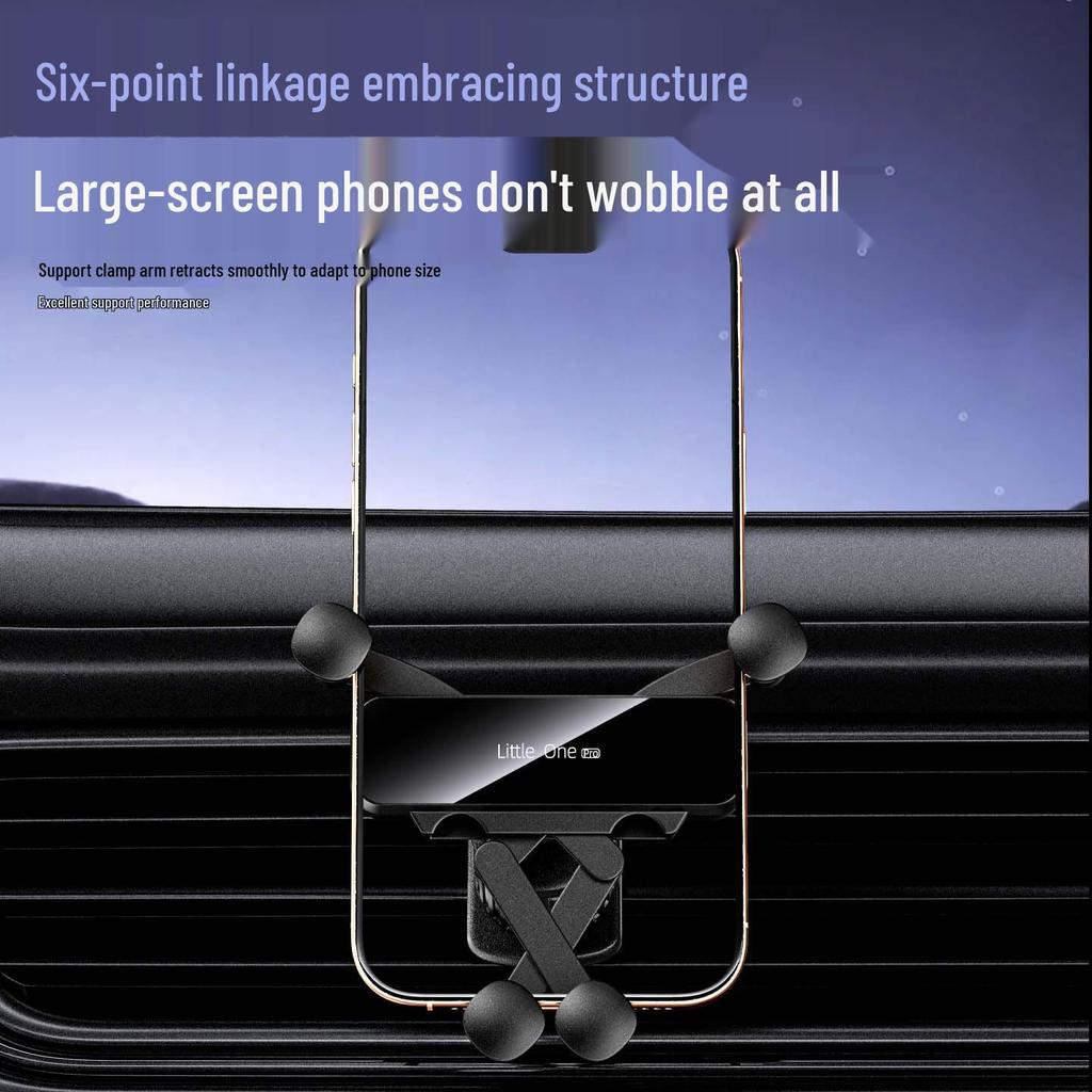 Hot-Selling Car Phone Holder: Center Console Display & Navigation Support