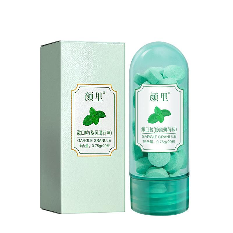 

Портативная твердая зубная паста для освежения дыхания и устранения неприятного запаха изо рта во время путешествий мятный