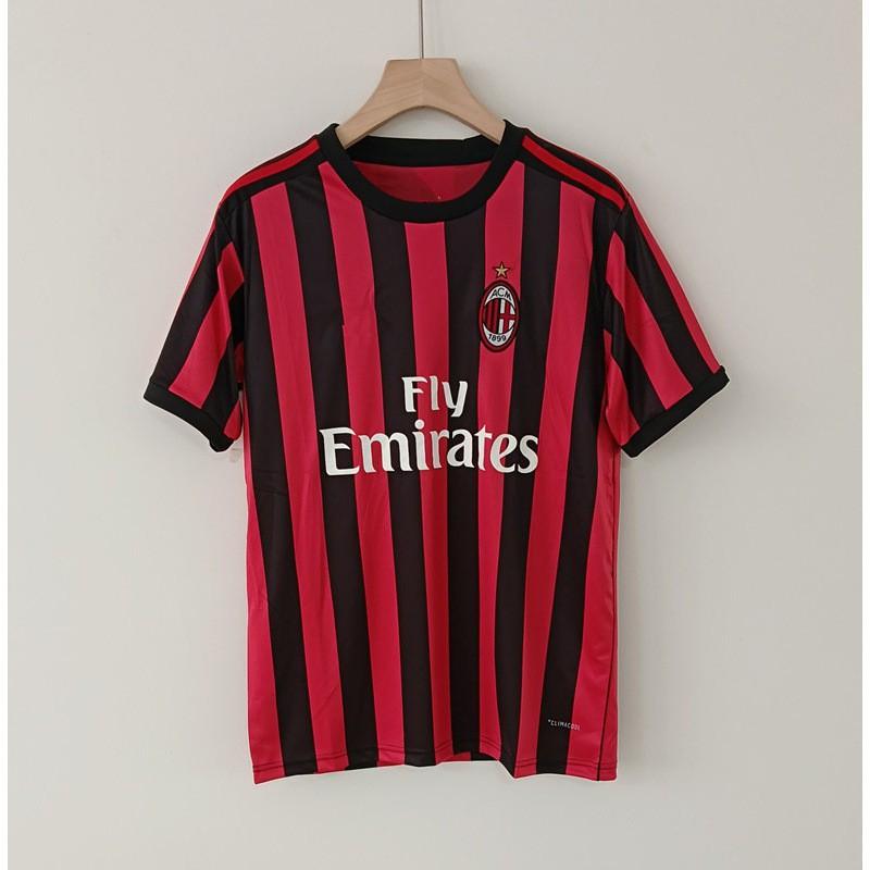 AC Milan Retro Soccer Jersey Classic Throwback Football Shirt Men Women Short Sleeve Training Match Wear