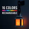 Mc Pixel Style Lantern Light 16 Colors Remote Control Usb Creative For Bedroom Decorative Atmosphere Light Night Light