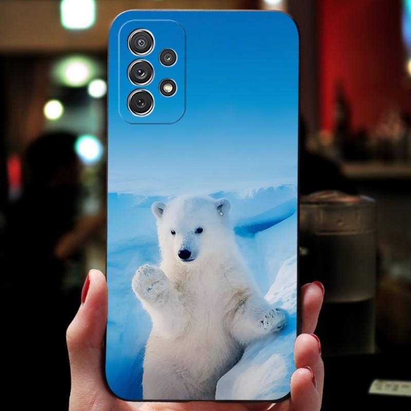 

Чехол для телефона с полярным медведем для Samsung Note Galaxy 8 9 20 10 Pro Plus Ultra M20 M31 M40 M10 J7 J6 Prime, задняя крышка Samsung J6Prime