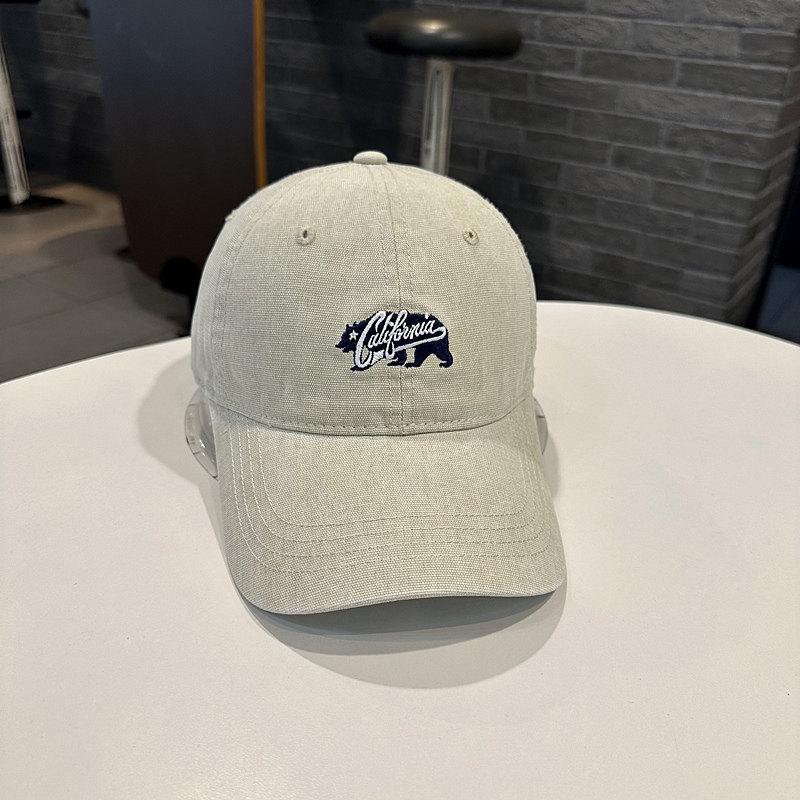California Embroidered Baseball Cap With Wide Brim For Casual Men Women