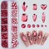 Nail Charms Multi Shapes Nail Rhinestones Charms Nail Gems Nail Art Decorations