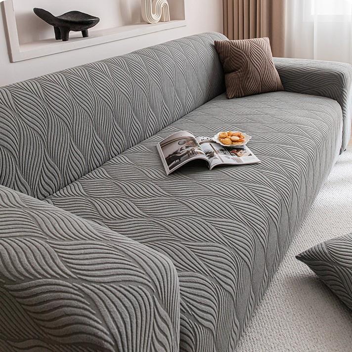 New Simple and Elegant Sofa Cover with A Four Level Universal All Inclusive Cover and Anti Slip Fabric Cover