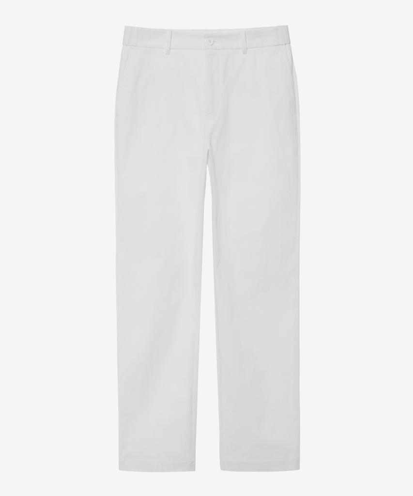 MINDBRIDGE Loose Tapered White Elastic Pants