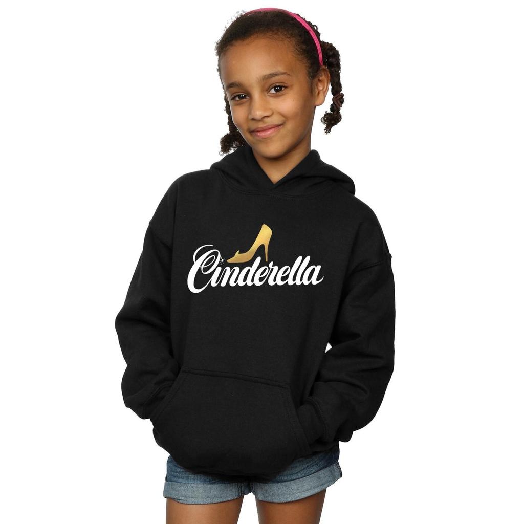 Disney Mädchen-Hoodie mit Cinderella-Schuh-Logo