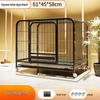 Indoor Pet Cage with Toilet for Medium to Large Dogs: Suitable for Border Collies, Labradors, and Golden Retrievers