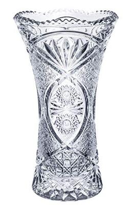 Aderia (ADERIA) Glass Solitaire Vase, Large [Diameter: Approx. 14.1cm X Height: Approx. 24cm / Crystal] Made In Japan R-738