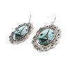 Les Trésors De Lily [J1241] - Blue 'Eiffel Tower' Designer Earrings