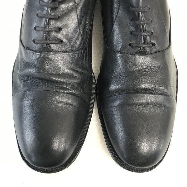 Lloyd Leather Straight Tip Dress Shoes Black Size 43 9 27.5cm Made In Germany(USED)