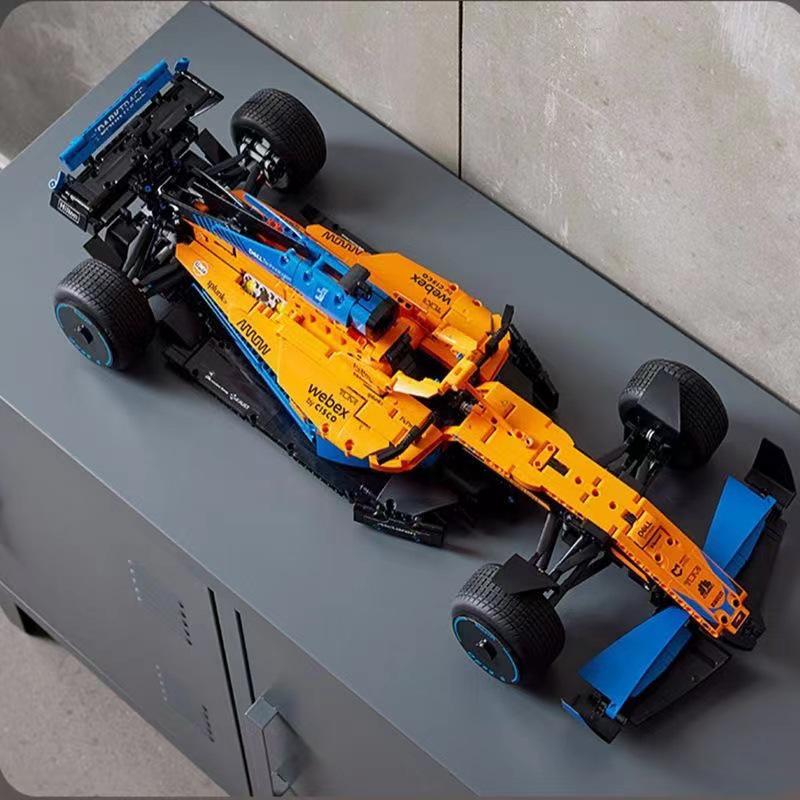 Compatible McLaren F1 Race Car 42141 - Advanced Formula Technology Building Blocks