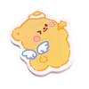 Cartoon Custard Bear Gift Sticky Notes Cute Message High Value Hand Account Decoration Material N Times Kawai Stationery Lovely