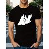 European Size Men'S Aikido Short Sleeve Summer Tee