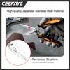 CEERAYZ Scissors 200mm Multipurpose Heavy Duty 420 Japanese Stainless Steel Industrial Scissors Scissors Metalworking Pruning Gardening Pruning with